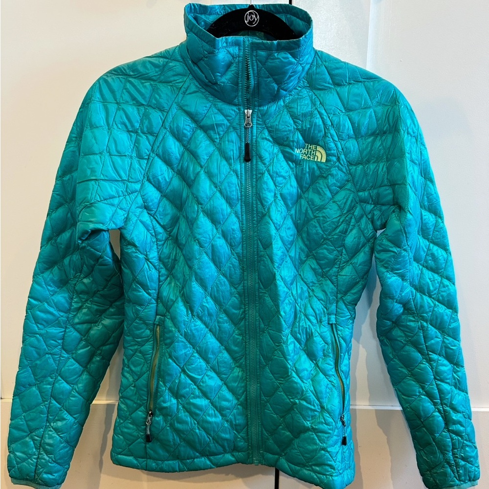 The North Face Women's Blue Quilted Jacket
